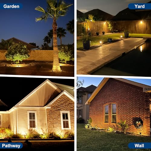 Solar Spot Lights Outdoor (2 Count)