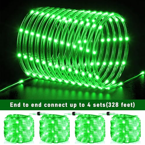 100FT 300 LED Rope Lights for Outside