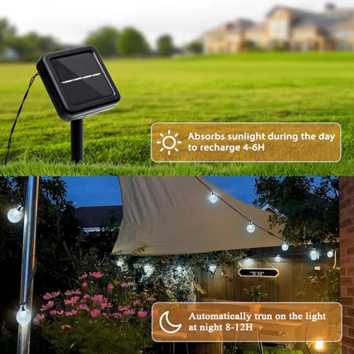 Outdoor Solar String Lights (2 Count)