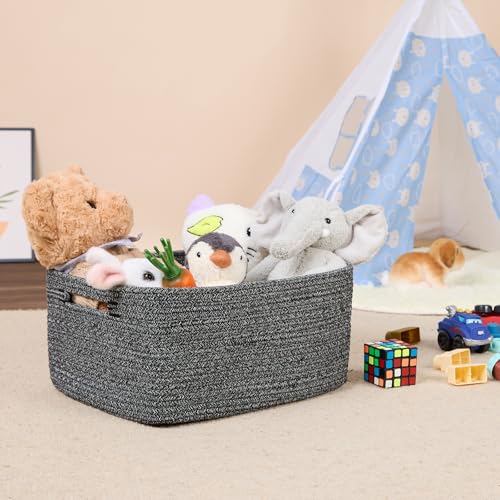 Large Storage Baskets for Shelves (2 Count)