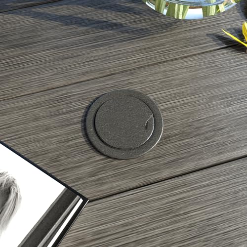 35.5" Round Outdoor Bar Table