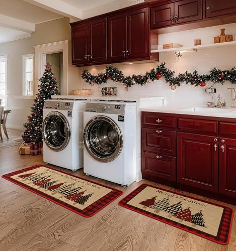 Kitchen Mat Set of 2 (5.55 Sq Ft)