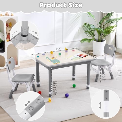 Kids Table & 2 Chairs