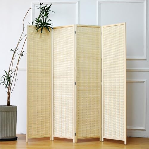 4 Panel Bamboo Room Divider