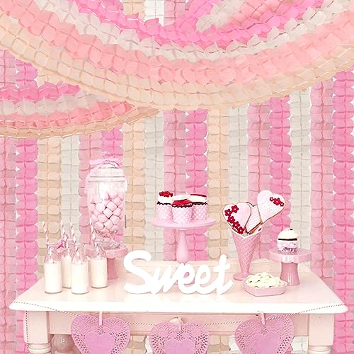 Pink White Peach Party (12 Count)