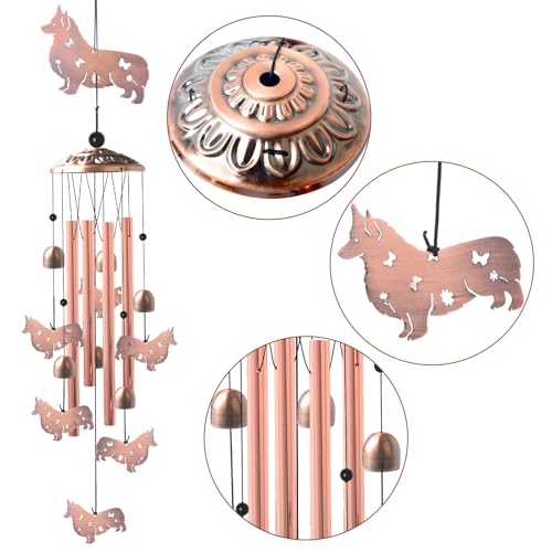 Handcrafted Dachshund Wind Chimes