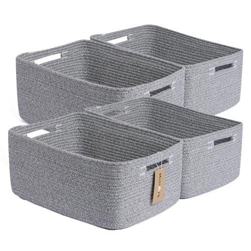 Large Storage Baskets for Organizing (4 Count)