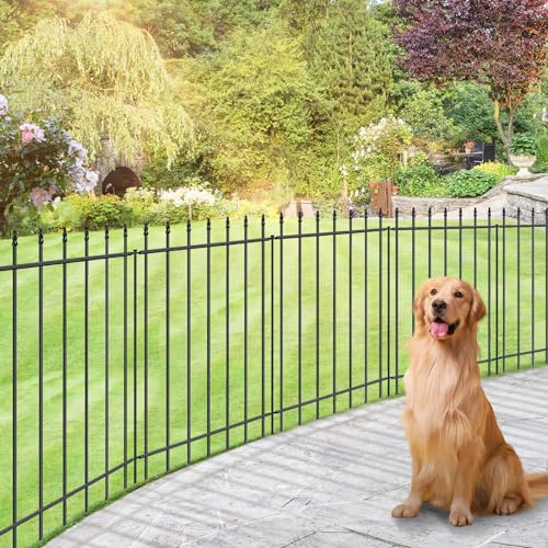 Decorative Metal Garden Fence 36" x 10'