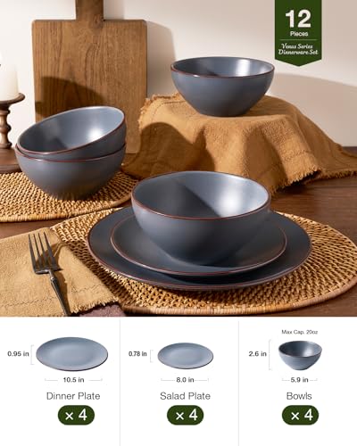 Venus Plates and Bowls Sets (12 Count)