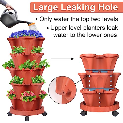 5 Tier Plant Pot (2 Count)