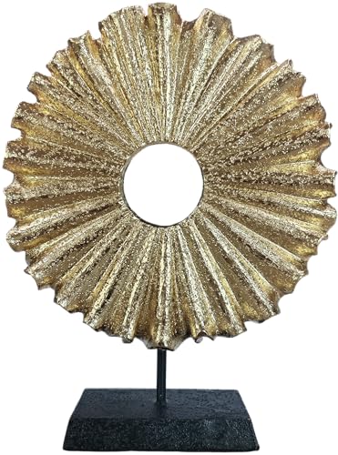 Modern Abstract Round Decorative Sculpture