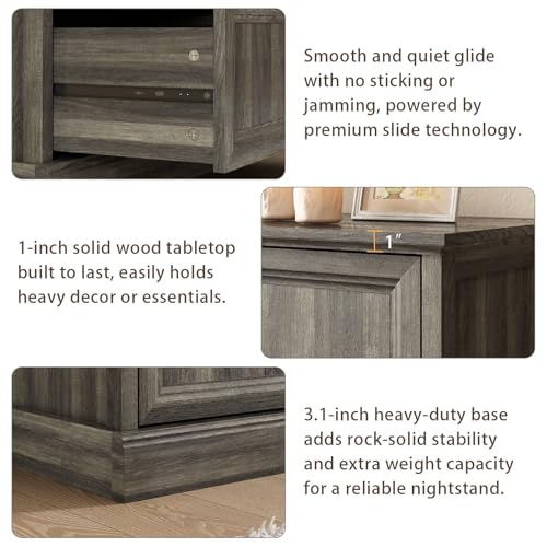 Farmhouse 5 Drawer Dresser for Bedroom