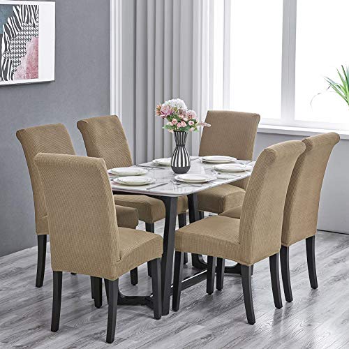 Stretch Chair Covers for Dining Room Set of 6