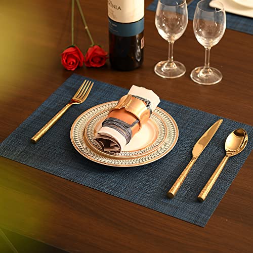 Navy Blue Placemats Set of 8 (8 Count)