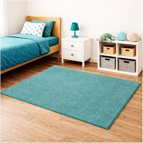 Soft & Colorful 7' x 9' Kids Classroom Area Rug