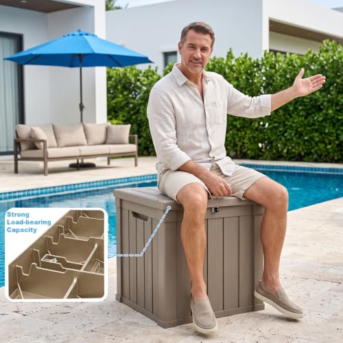 50 Gallon Outdoor Deck Box