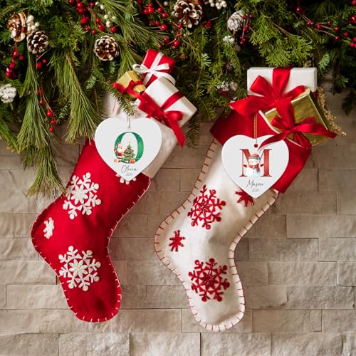 Letter Name Ornaments for Christmas Tree