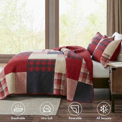 Woolrich Sunset Reversible Quilt Set