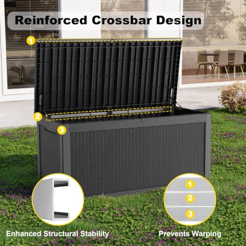 320 Gallon Outdoor Deck Box