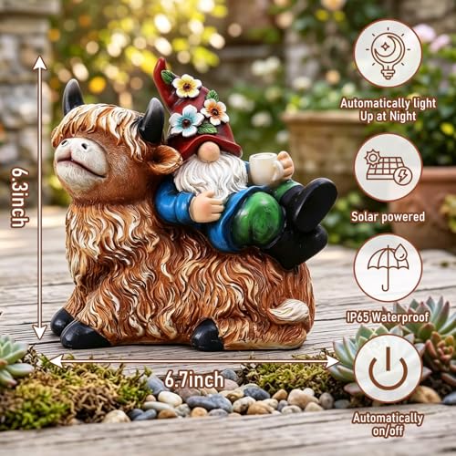 Garden Gnomes Decor Outdoor Statues