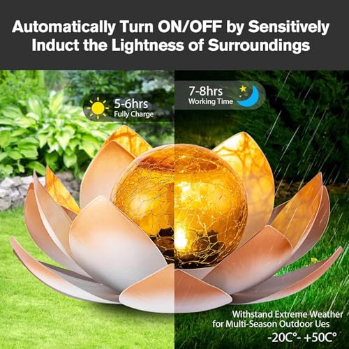 Garden Solar Lights Outdoor (2 Count)