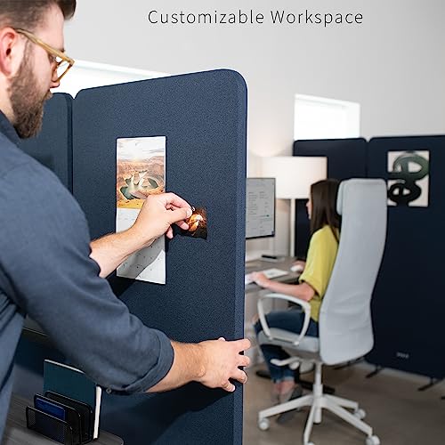 Freestanding 72 x 66 inch Privacy Panel