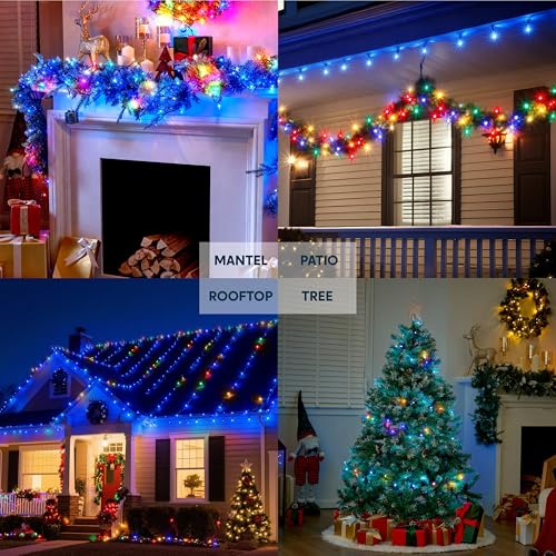 Blue Christmas String Lights (100 Count)