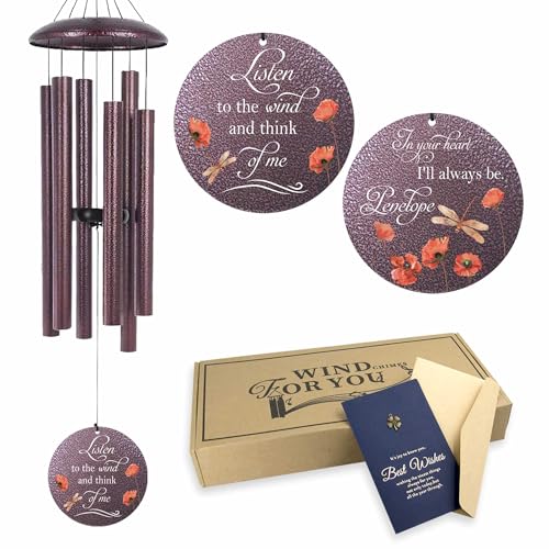 Dragonfly Wind Chimes for Loss of Loved One