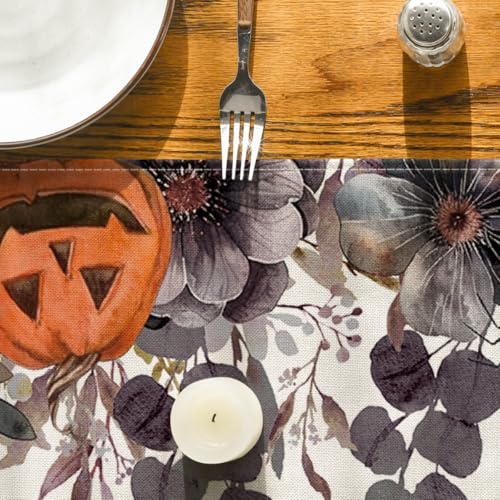210 GSM Halloween Table Runner Home Party Decor 13x48 Inch
