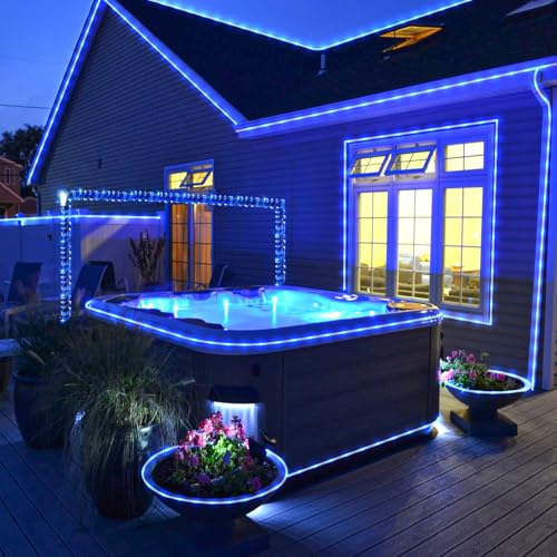 100FT 300 LED Rope Lights for Outside