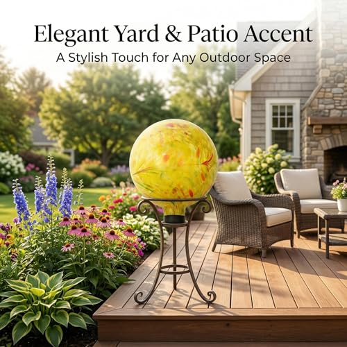 Glass Outdoor Gazing Globe