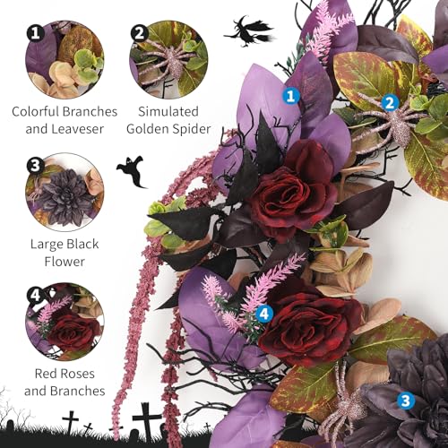 18 in Halloween Wreath