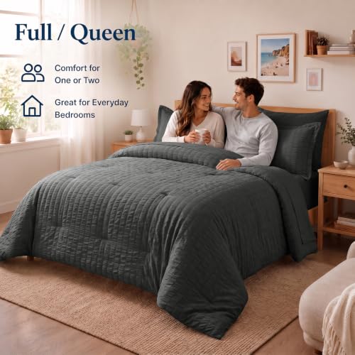 Queen Comforter Set (7 Count)