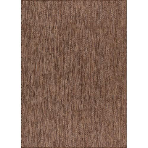 Washable Indoor Outdoor Rug 9x12 Weather Resistant Area Rugs Modern Solid for Porch Deck Balcony Backyard Patio Outside Carpet