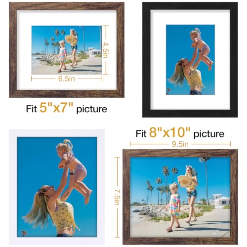 8x10 Picture Frames Set of 9 (9 Count)