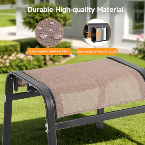 Outdoor Ottoman Set of 2 (2 Count)