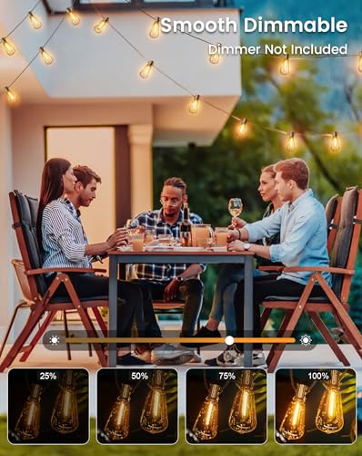 Outdoor String Lights 100FT (100 Foot)
