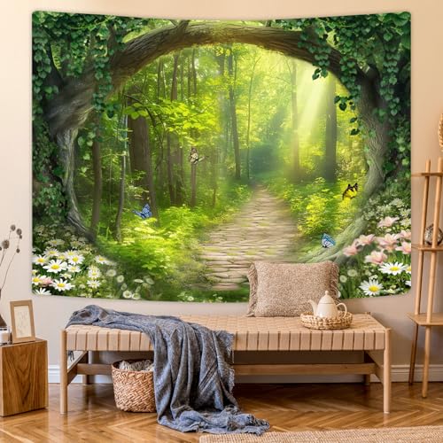 Nature Enchanted Forest Tapestry