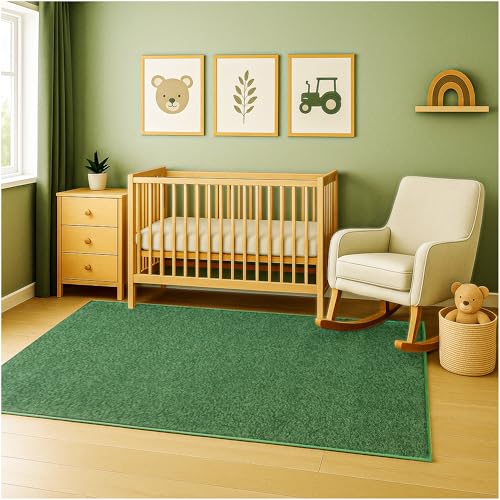 Soft & Colorful 3' Round Kids Classroom Area Rug