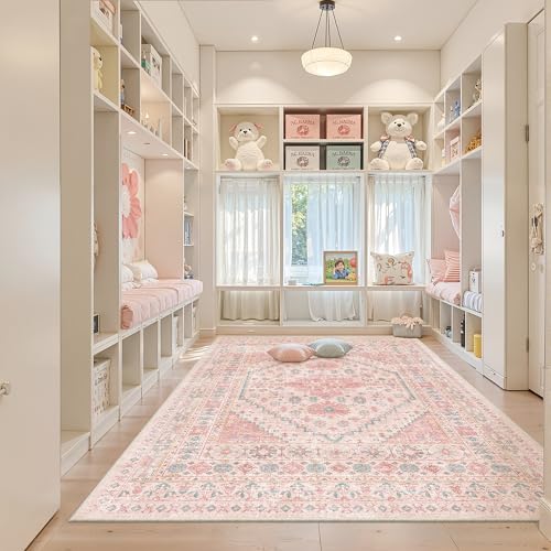 Pink Rugs for Bedroom (63 Sq Ft)