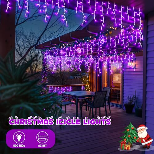 Purple Halloween Lights Outdoor