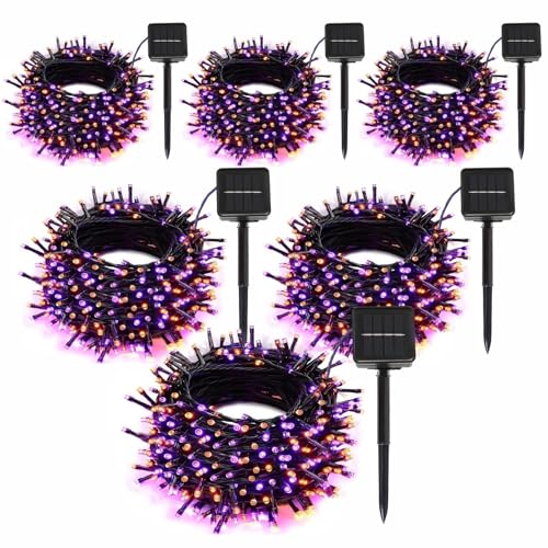 Solar String Lights Outdoor (6 Count)