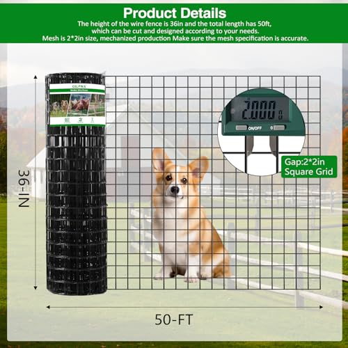 Wire Fence 36 in (150 Sq Ft)