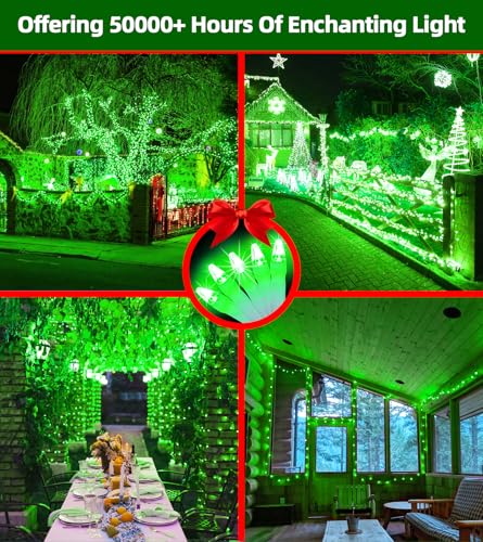 300 LED 75FT Christmas String Lights (75 Foot)