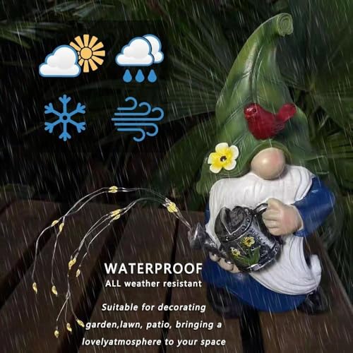 Garden Gnomes Outdoor with LED Solar Light