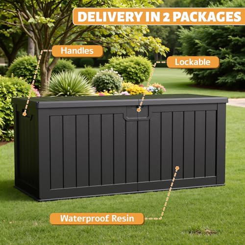 250 Gallon Resin Deck Box