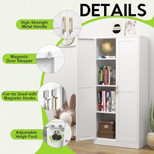 Metal Kitchen Pantry Cabinet