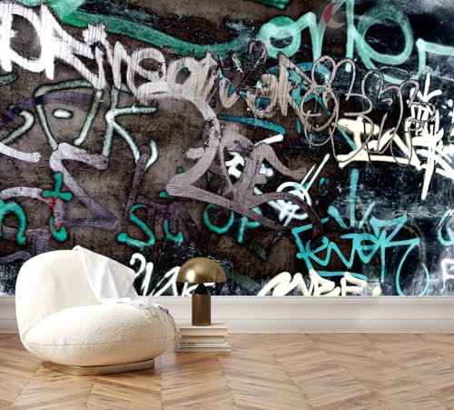 Graffiti Peel and Stick Wallpaper Abstract Art Walls Mural