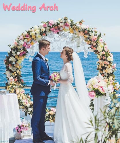 Metal Arch Backdrop Stand 8Ft Wide 7Ft High