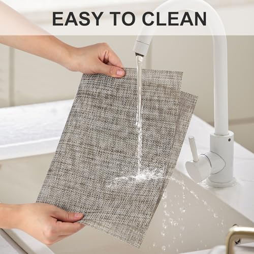 Vinyl Placemats Set of 8 (4 Count)